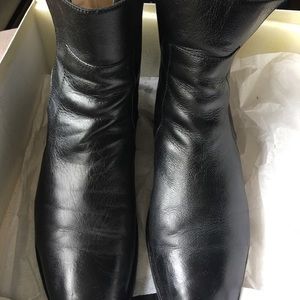 Emerson Fry black short boots sz 40